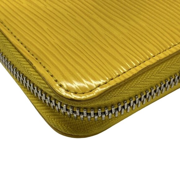 Auth LOUIS VUITTON Zippy Wallet M81229 Sunflower Epi - CA0193 Long Wallet - Picture 6 of 12